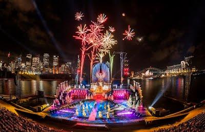 Large-scale live event, Sydney Harbour